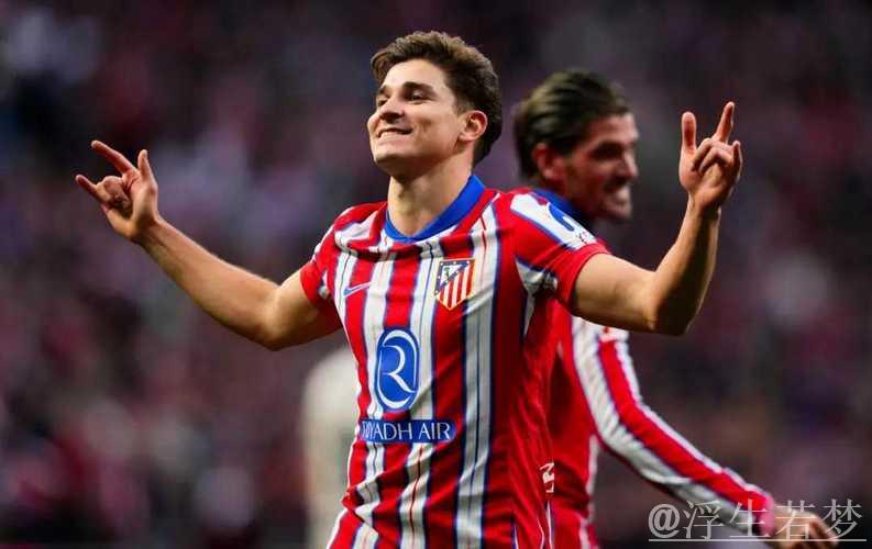 阿尔瓦雷斯创造奇迹：世界波攻破皇马，41场斩获22球震撼曼城